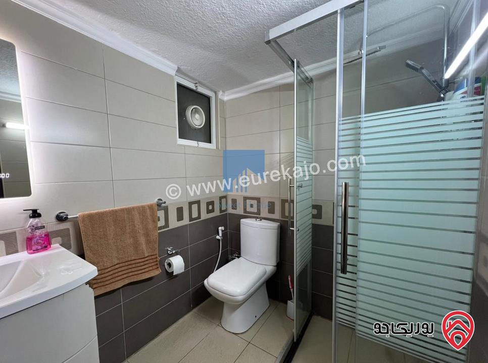 شقة فاخرة للبيع في عمان - الرابية طابق ارضي معلق 127م تشطيب سوبر ديلوكس بسعر مغري