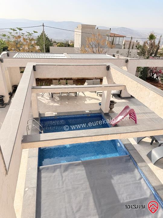 مزرعة مساحة الأرض 904م والبناء 80م للبيع بمنطقة الرشايدة/ جرش بإطلالة خلابة خلف جامعة جرش الأهلية 