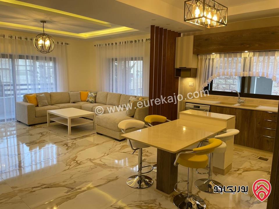 شقة مفروشة مساحة 145م طابق ثاني للايجار في عمان - جبل اللويبدة