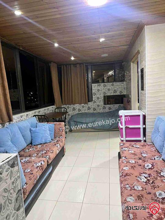 روف مفروش مساحة 100م للايجار في عمان - الجبيهة 