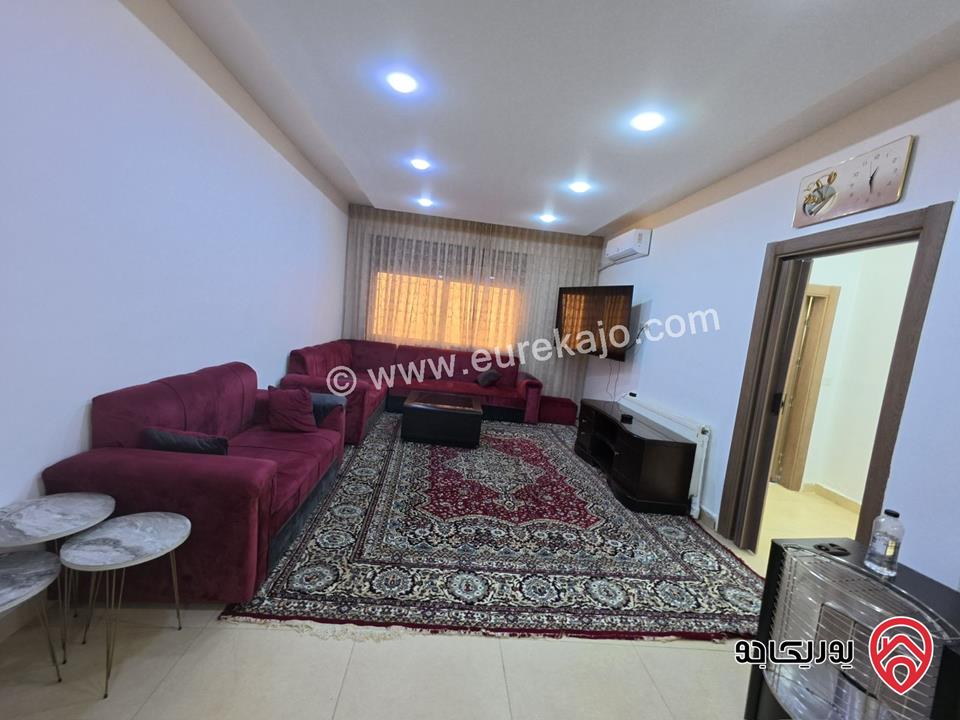 شقة مفروشة فاخرة طابق أول مساحة 180م للايجار في عمان - ام السماق 