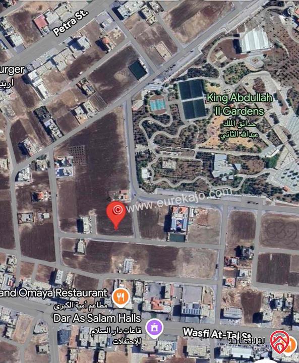 قطعة ارض للبيع بمساحة 864 متر في اربد / ايدون  