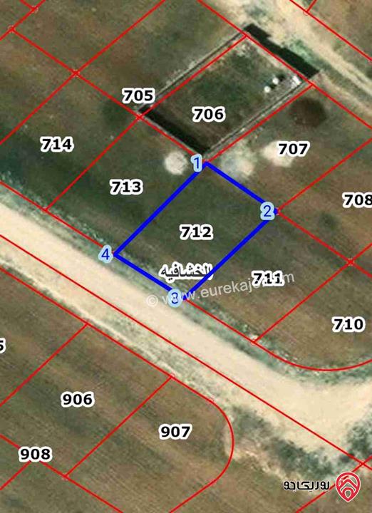 قطعة ارض مساحة 500م للبيع في عمان - الخشافيه