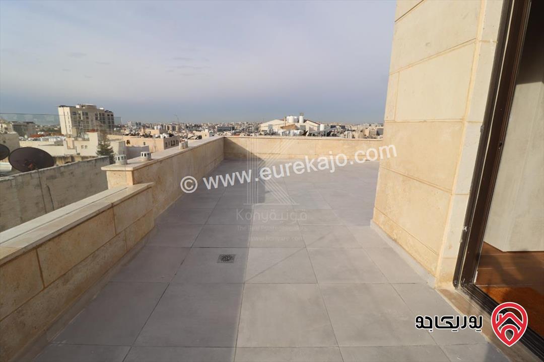 شقة مفروشة مودرن طابق ثالث دوبلكس مساحة 144م للايجار في عمان - دير غبار