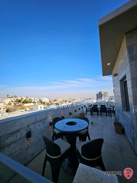 روف مفروش مساحة 150م للبيع في عمان - عبدون 