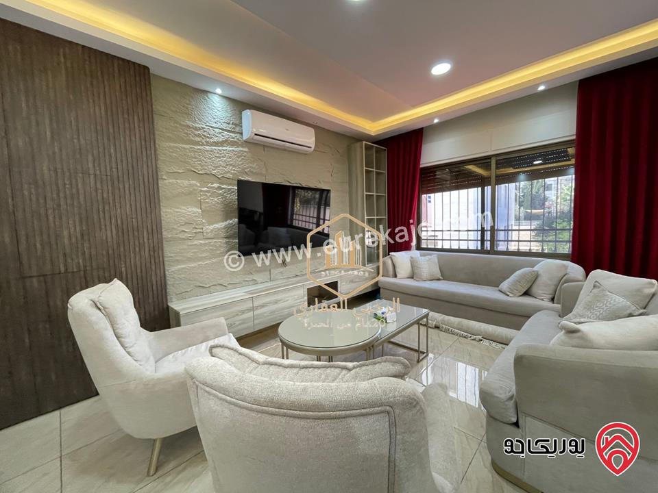 شقة مفروشة مساحة 140م طابق أول للايجار في عمان - عبدون 