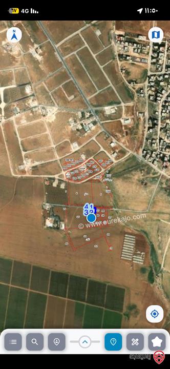 ارض للسكن او للاستثمار مساحة 507م للبيع في عمان - قرية سالم بجانب شارع الميه سكن ج