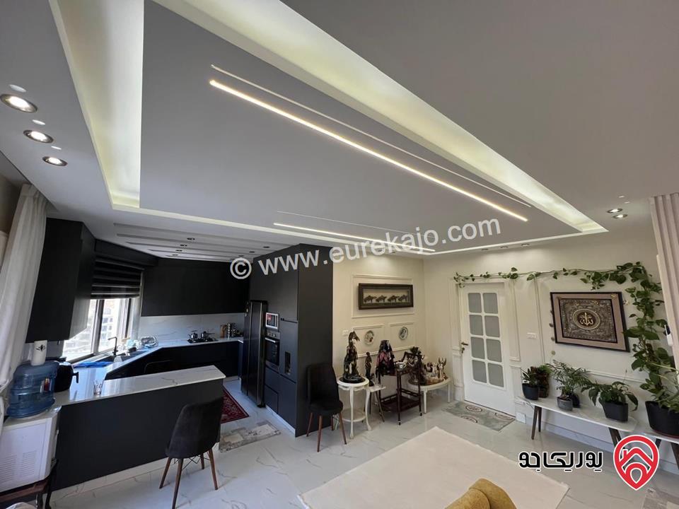 شقة طابق ثالث مساحة 175م للايجار في عمان - ربوة عبدون 