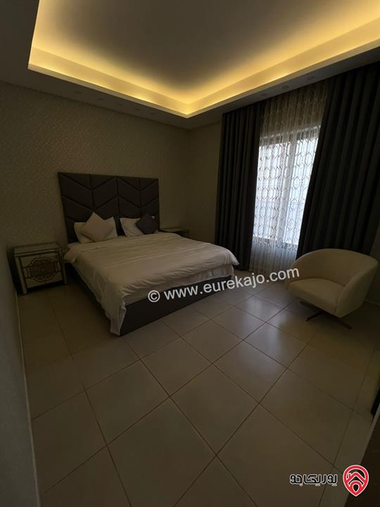 شقة ارضية مفروشة مساحة 250م للايجار في عمان - ام اذينة