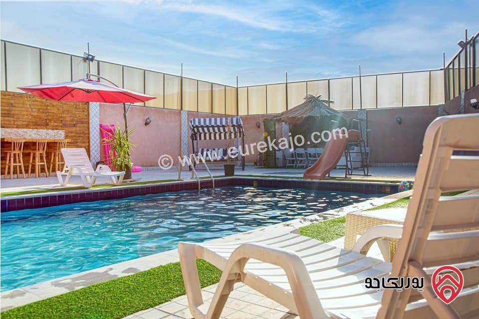 شاليه - مزرعة Al Aun Chalet للايجار اليومي في البحر الميت