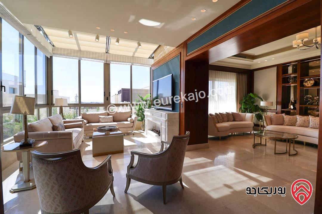 فيلا فاخرة مساحة 500م على ارض 700م للبيع في عمان - اجمل مناطق دابوق