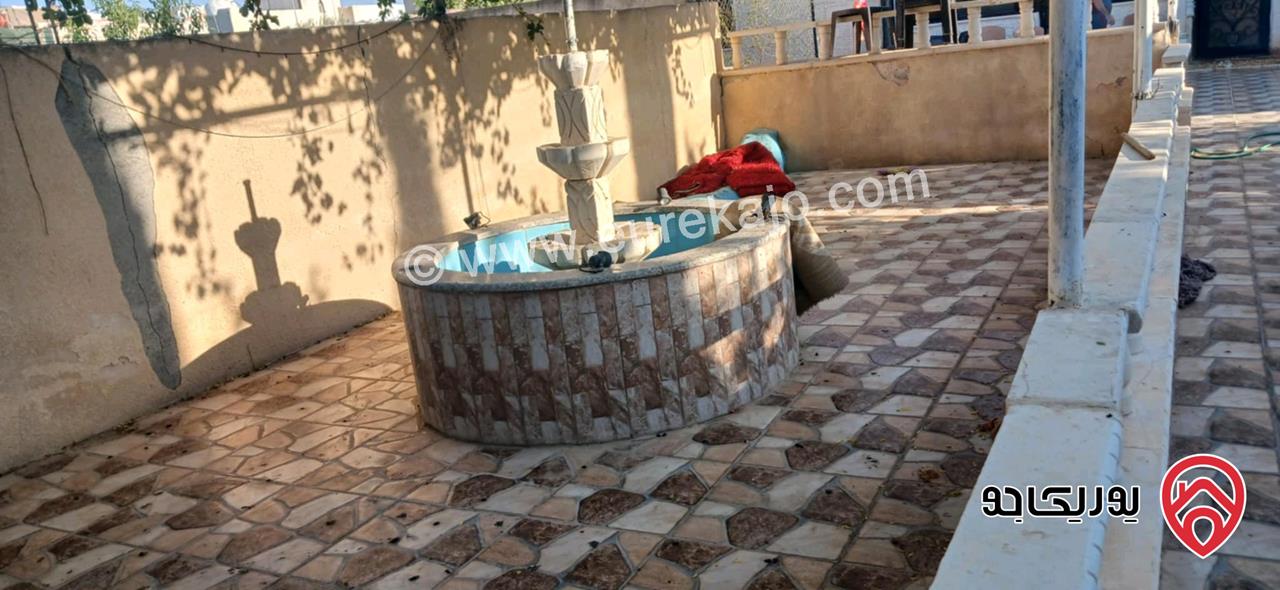 منزل مساحة 252م على أرض 862م للبيع في البويضه لواء الرمثا