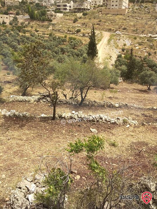 ارض للبيع في السلط- المغاريب قرب شارع الستين مساحة 1644م