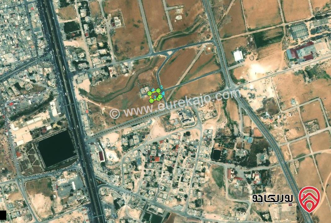 ارض صناعات متوسطة مساحة 4 دونم للبيع من اراضي جنوب عمان القسطل شرقي الخط