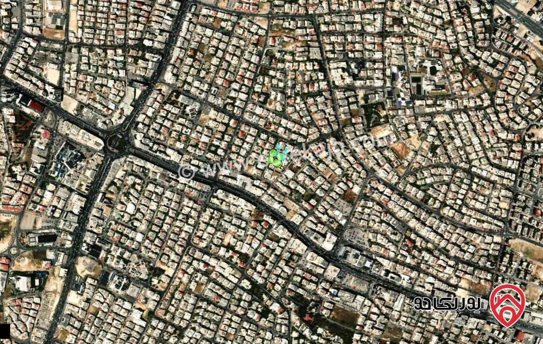 قطعة ارض مساحة 1055م للبيع في عمان - تلاع العلي