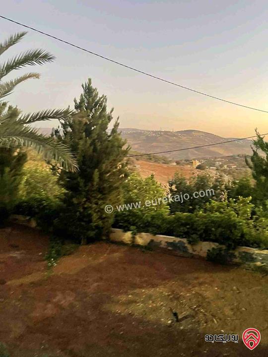 مزرعة مساحة 4 دونم و 358م مع بناء طابقين للبيع في جرش - الكتة