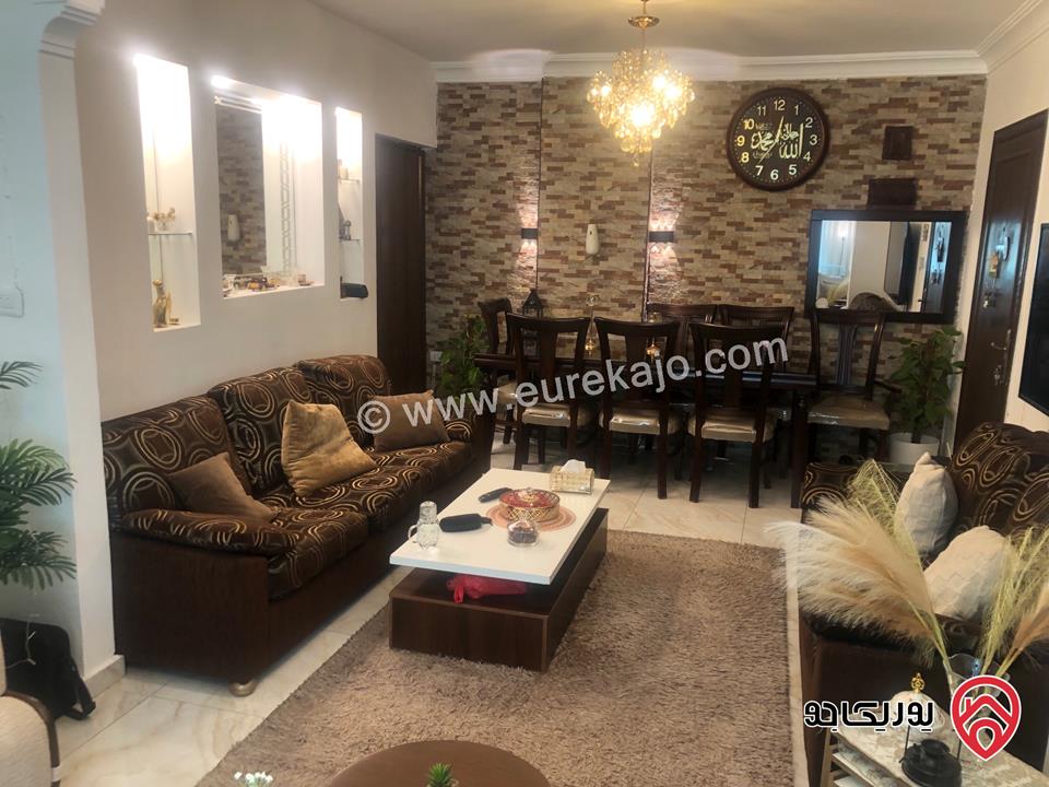 شقة طابق ثالث مساحة 120م للبيع في عمان - النصر حي عدن