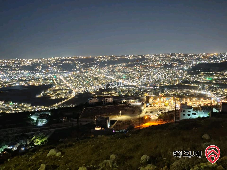 قطعتين أرض مساحة 465م لكل قطعة للبيع من أراضي شمال عمان  - عين الباشا