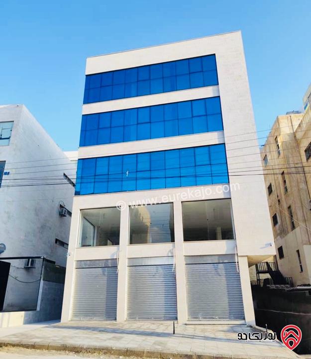 مجمع تجاري جديد مساحة البناء 1200م للبيع بسعر مغرري في عمان - الياسمين مؤجر بالكامل 