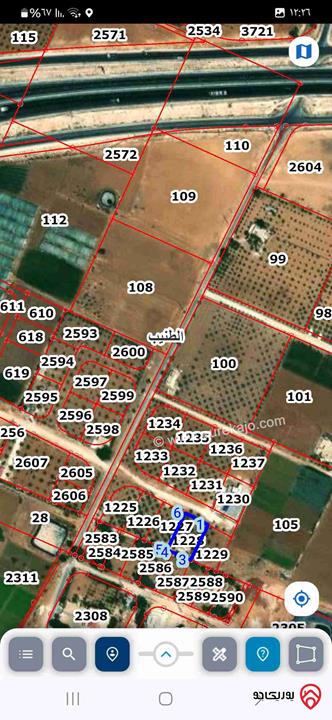 قطعة أرض مساحة 965م للبيع في عمان - الطنيب