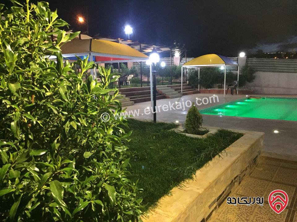 مزرعة - شاليه اوديسا للايجار اليومي في السلط 