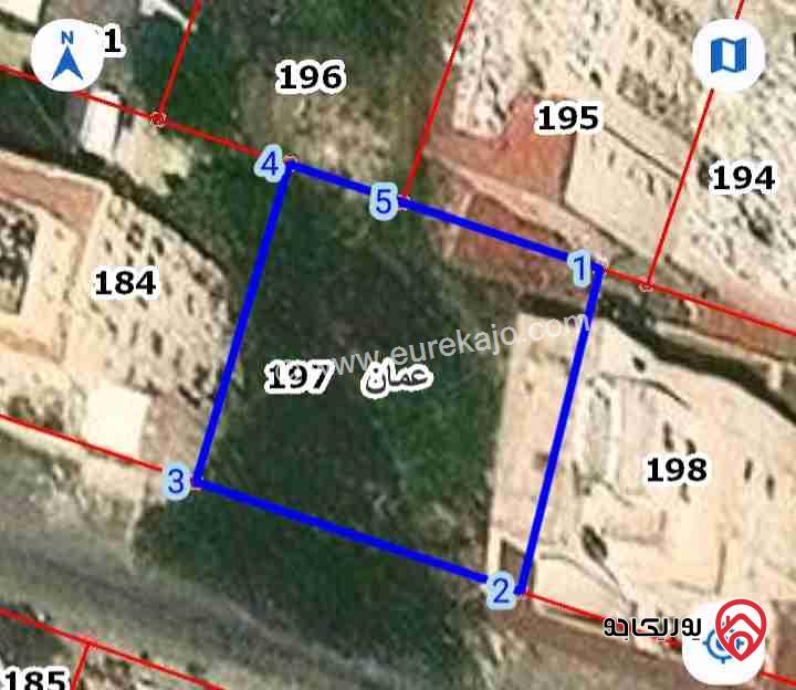 قطعة ارض مميزة جدا مساحة 753متر للبيع في عمان - عبدون بالقرب من الجولد جيم 