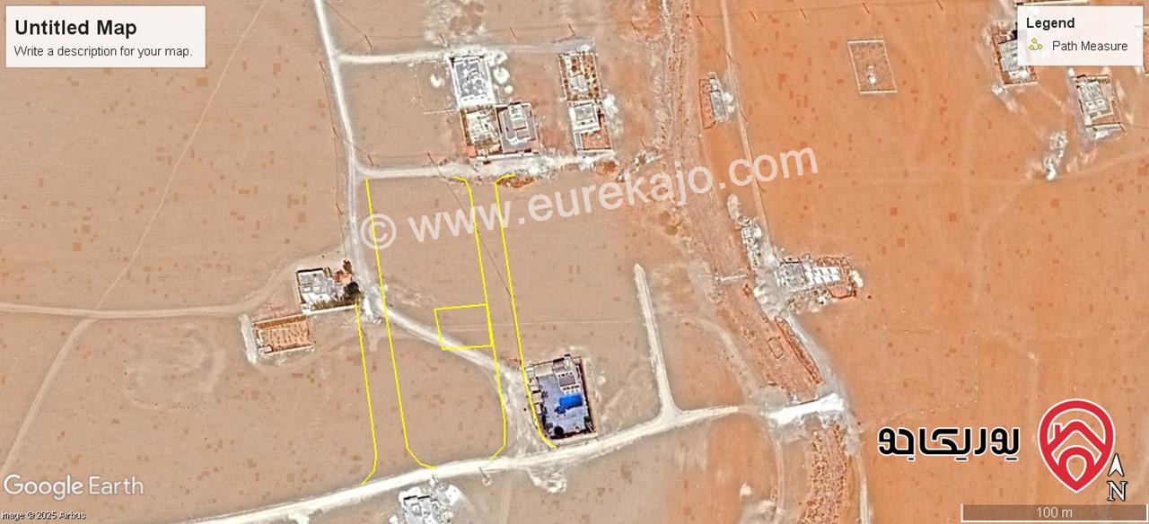 أرض سكنية مميزة مساحة 585م للبيع في عمان – طريق المطار / الجيزة الحجرة (6)