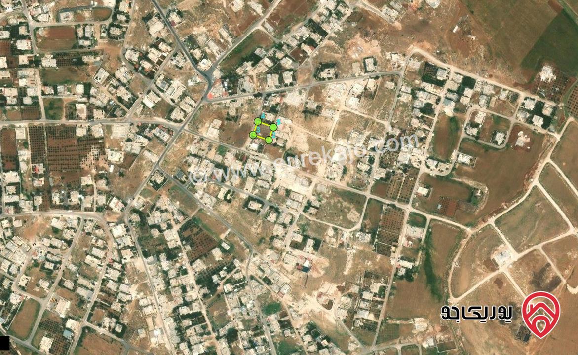 ارض مساحة 1050م للبيع من اراضي جنوب عمان اللبن - الحنو