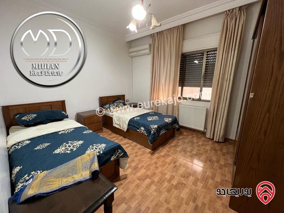 شقق مفروشة للايجار في عمان - الشميساني مساحات 140م تشطيبات وفرش سوبر ديلوكس بأسعار مميزة