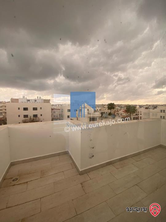 شقة فاخرة للبيع في عمان - الجندويل - قرب حديقة الوحدة طابق ثالث 200م مع روف 70م تشطيب سوبر ديلوكس