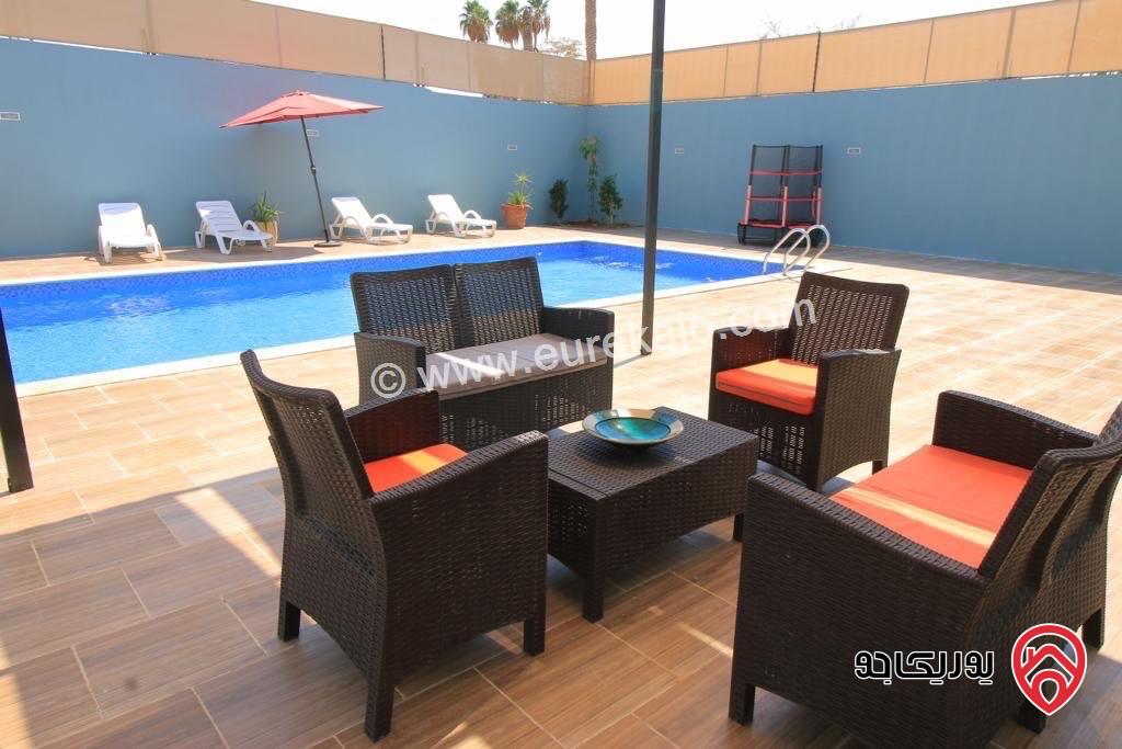 شاليهات عدد 7 على أرض 11 دونم للبيع في البحر الميت - الشونة الجنوبية 