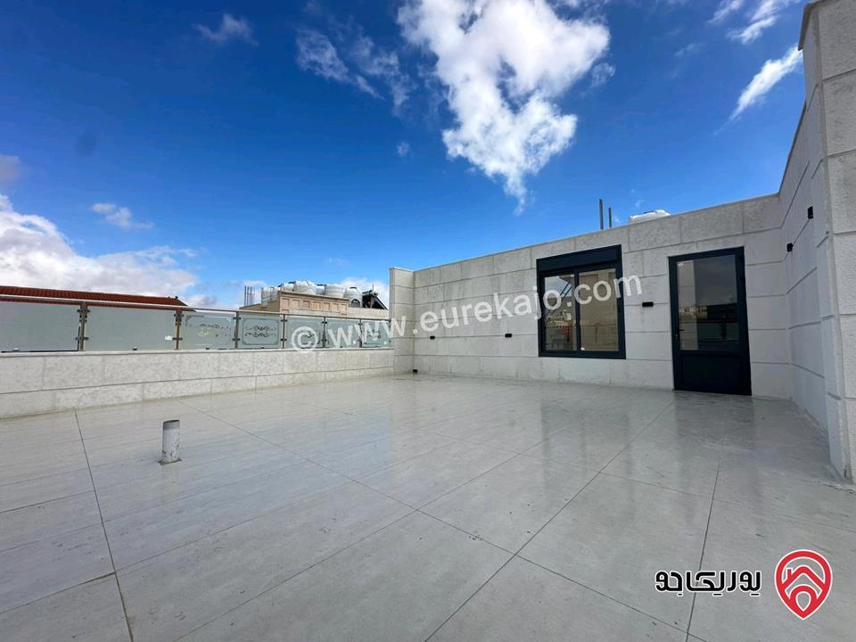 شقة مميزة طابق ثالث مع روف دوبلكس مساحة 198م مع ترس واسع 60م بمدخل مستقل للبيع في عمان - شفا بدران/ ابو نصير، دوار البحرية