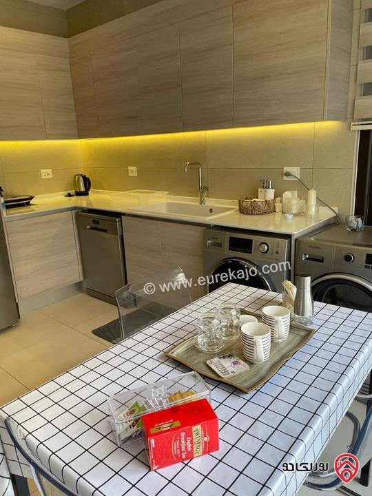 شقة مفروشة طابق ارضي معلق مساحة 167م للايجار في عمان - الصويفية