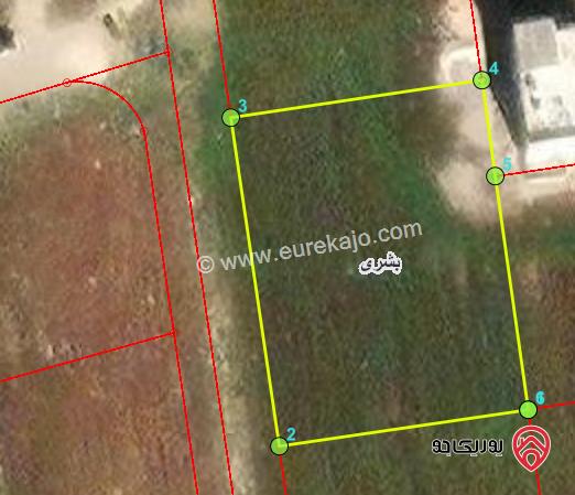 ارض 1092م للبيع في اربد من اراضي بشرى ضمن حوض الجوخ 