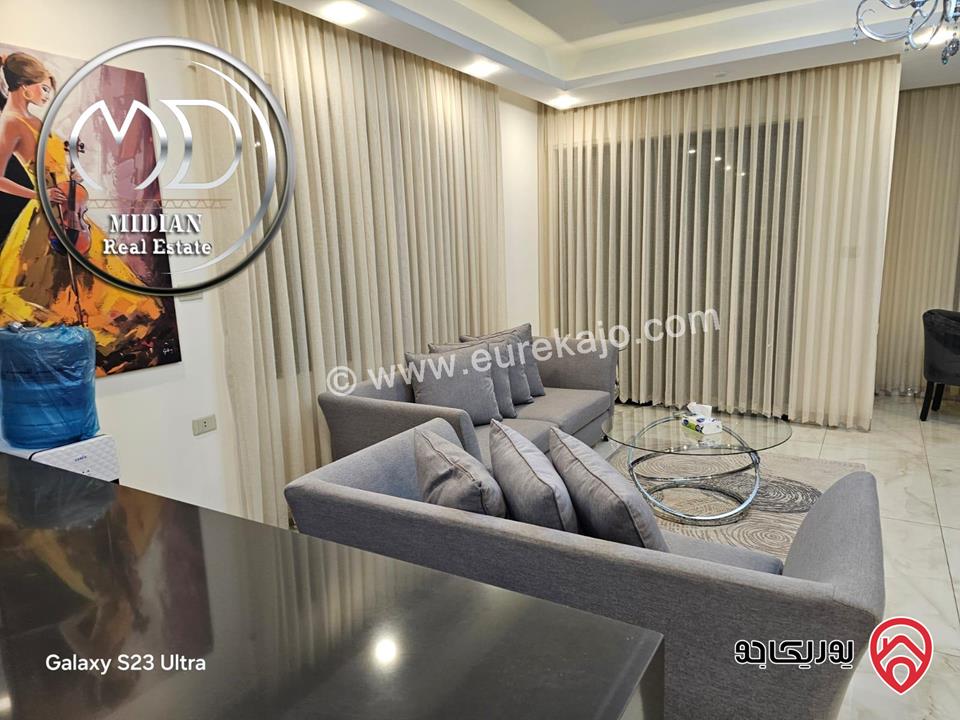 شقق مفروشة للايجار في عمان - الشميساني مساحات 100م & 130م تشطيبات ديكورات فندقية فرش فاخر اطلالة جميلة