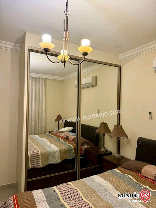 شقة مفروشة طابق ارضي مساحة 100م للايجار في عمان - الدوار الخامس