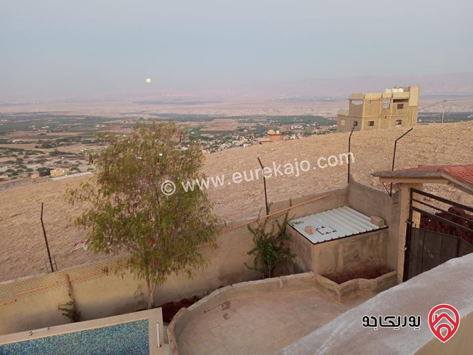 مزرعة مساحة البناء 75م على أرض 391م للبيع في البحر الميت بمنطقة الكرامة بسعر مناسب