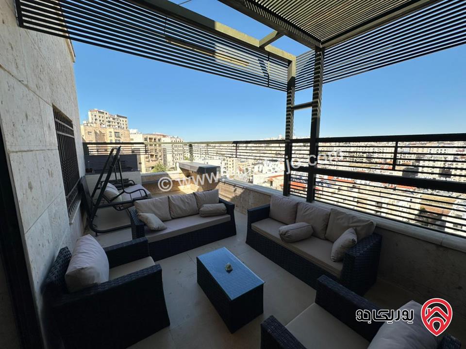 شقة طابق ثالث دوبلكس مساحة 281م للبيع في عمان - خلدا