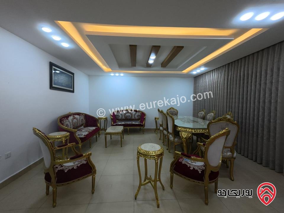 شقة مفروشة فاخرة طابق أول مساحة 180م للايجار في عمان - ام السماق 