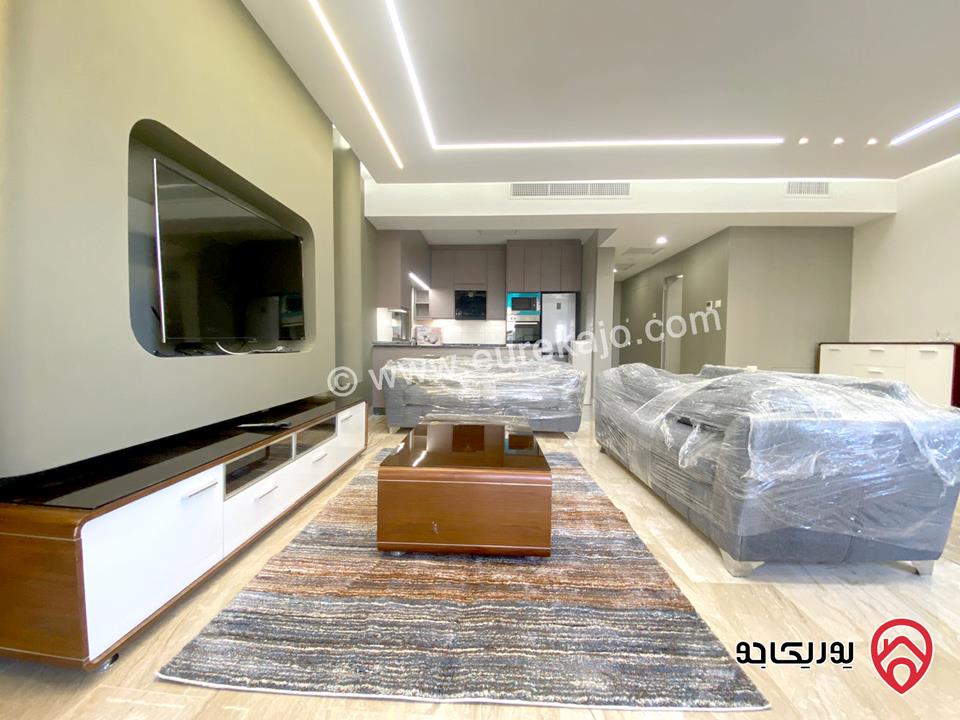 شقة مساحة 130 متر طابق ثاني للايجار مفروشة فرش جديد في عمان - عبدون