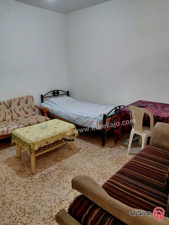 استوديو مساحة 50م مفروش للايجار من المالك في عمان - جبل اللويبدة خلف عمارة الصايغ 