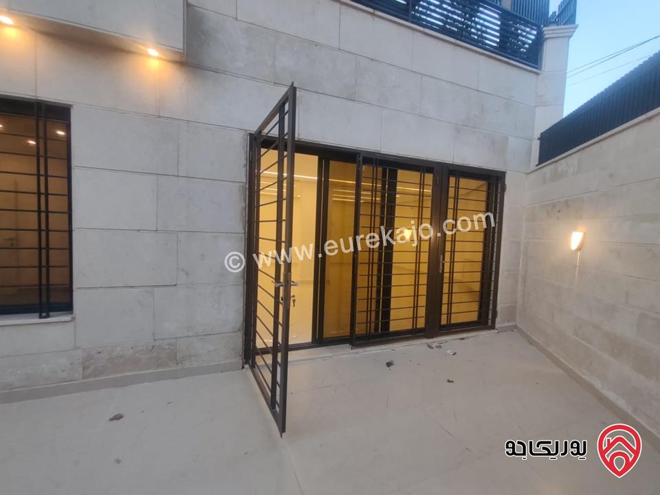 شقة شبه أرضية مساحة 106م داخلي و 40م خارجي للبيع في عمان - الدوار السابع