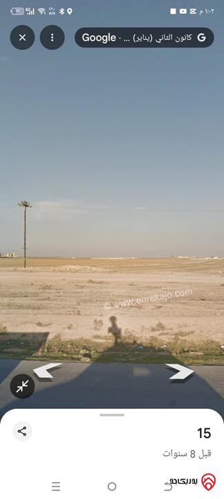 ارض استثمارية مساحة 809م للبيع في عمان - طريق المطار - الجيزة / حوض الموارس