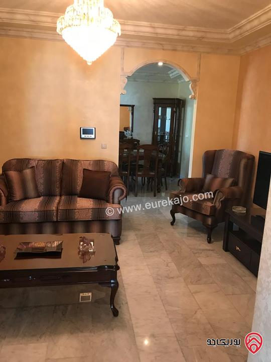 شقة مفروشة مساحة 150م للبيع في عمان -  الكرسي 