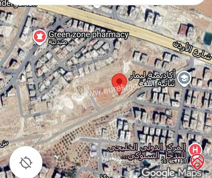 ارض مساحة 560م للبيع في عمان - الجبيهة ابو العوف 