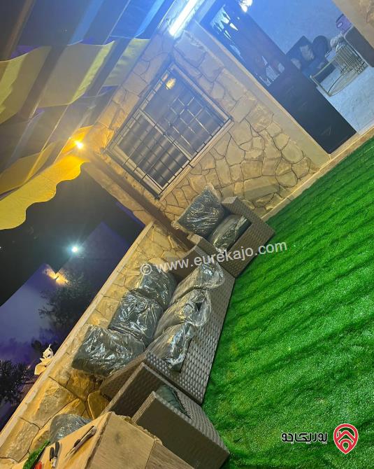 مزرعة مساحة الأرض 3850م والبناء 70م للبيع في المفرق - بلعما	