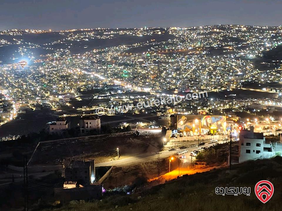 قطعتين أرض مساحة 465م لكل قطعة للبيع من أراضي شمال عمان  - عين الباشا