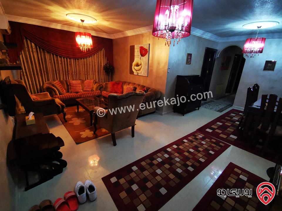 شقة مفروشة طابق ثاني مساحة 108م للايجار في عمان - ضاحية الرشيد