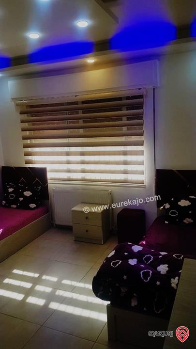 شقة مفروشة مساحة 100م طابق ثاني للايجار في عمان - الدوار السابع للعائلات والطلاب