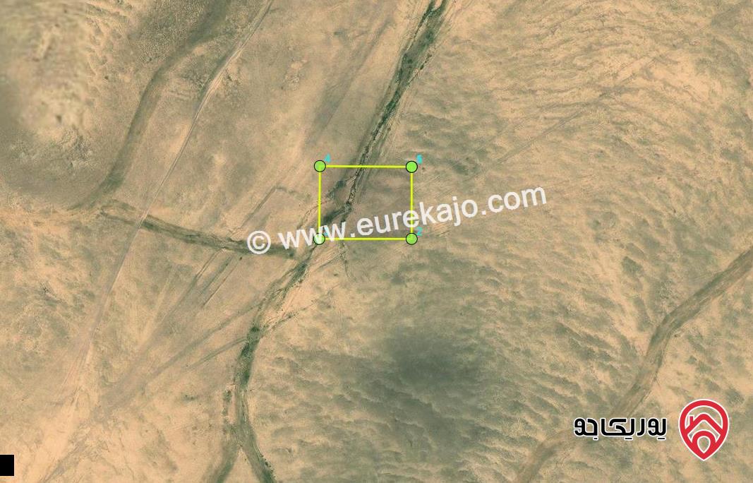 ارض مساحة 3445م قريبة على قصر عمرة للبيع من اراضي الموقر المديسيسات الوسطاني